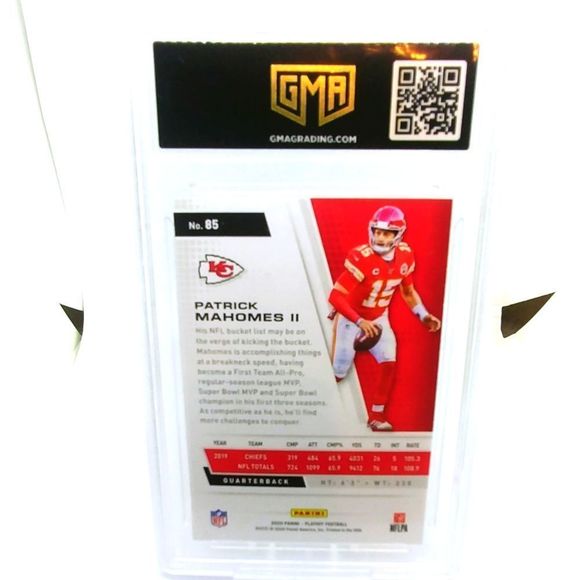 2020 Playoffs Patrick Mahomes II #85 GMA 10 - Picture 4 of 5